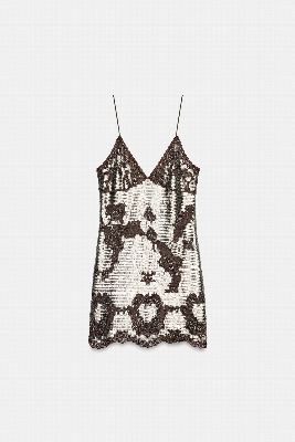Product photo of a patterned dress